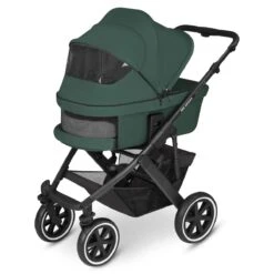 ABC Design Kombi-Kinderwagen Salsa 4 Air In Grün -Babyprodukte abc design kombi kinderwagen salsa 4 air in grun 6