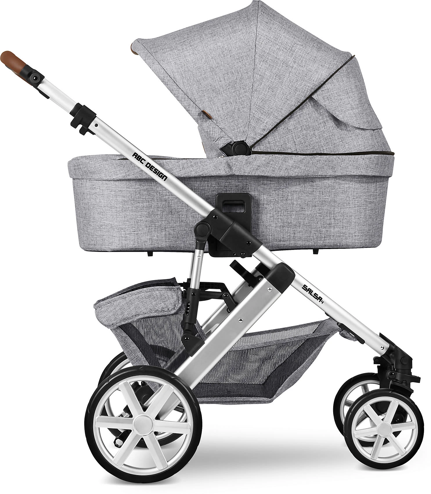 ABC Design Kombi Kinderwagen Salsa 4, Graphite Grey 12 ABC Design Kombi Kinderwagen Salsa 4, Graphite Grey – Bild 10