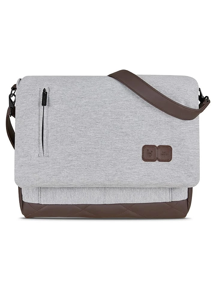 ABC Design Wickeltasche "Urban" In Hellgrau/ Braun - (L)38 X (H)31 X (T)19 Cm 4 ABC Design Wickeltasche "Urban" In Hellgrau/ Braun - (L)38 X (H)31 X (T)19 Cm – Bild 2