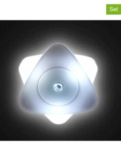 Alecto 2er-Set: LED-Nachtlichter "ANV-20" In Weiß