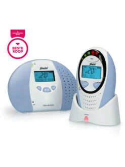 Alecto Babyphone "DBX-88 ECO" In Weiß/ Blau -Babyprodukte alecto babyphone dbx 88 eco in weiss blau 1