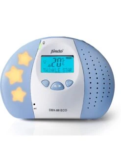 Alecto Babyphone "DBX-88 ECO" In Weiß/ Blau -Babyprodukte alecto babyphone dbx 88 eco in weiss blau 4