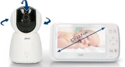 Alecto DVM-275 - Video-Babyphone Mit 5" Farbdisplay, Weiß -Babyprodukte alecto dvm 275 video babyphone mit 5 farbdisplay weiss 7
