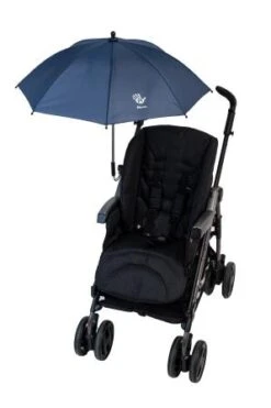 Sonnenschirm Classic Rund Für Kinderwagen In Dunkelblau -Babyprodukte altabebe sonnenschirm classic rund fur kinderwagen in dunkelblau 1