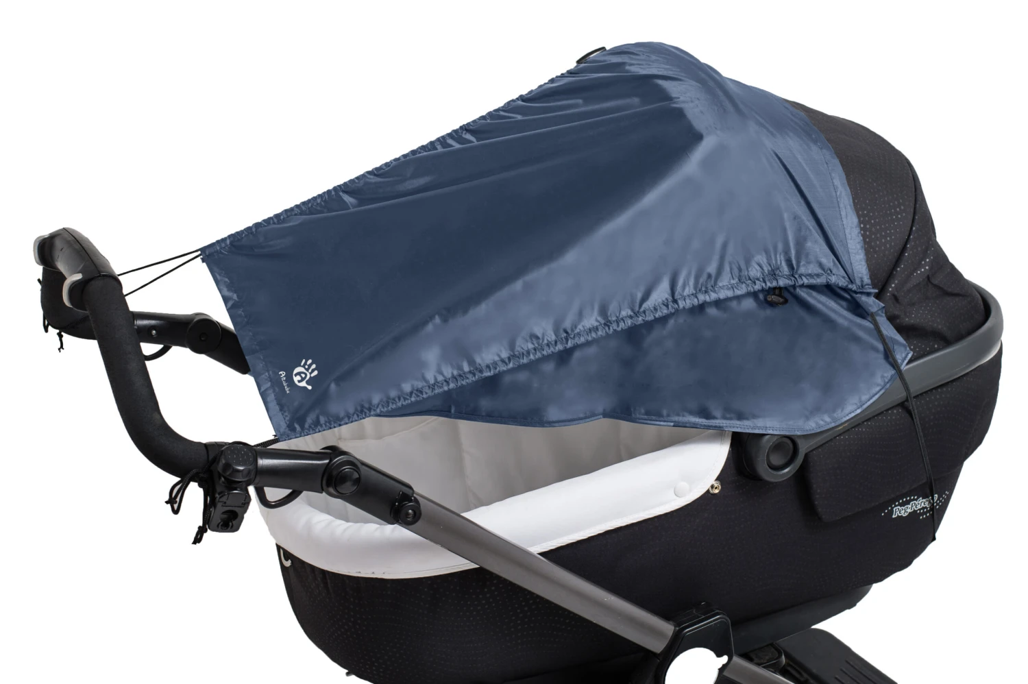 Sonnensegel Mit Seitenschutz Für Kinderwagen/Buggy In Dunkelblau 3 Sonnensegel Mit Seitenschutz Für Kinderwagen/Buggy In Dunkelblau