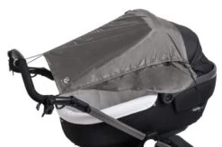 Sonnensegel Mit Seitenschutz Für Kinderwagen/Buggy In Dunkelgrau -Babyprodukte altabebe sonnensegel mit seitenschutz fur kinderwagen buggy in dunkelgrau 5