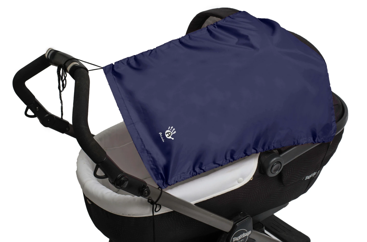 Sonnensegel Mit UV Schutz Für Kinderwagen/Buggy In Dunkelblau 4 Sonnensegel Mit UV Schutz Für Kinderwagen/Buggy In Dunkelblau – Bild 2