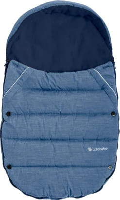 Winterfußsack Für Babyschale Und Autositz, Dunkelblau