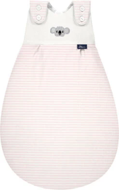 Alvi Baby-Mäxchen Außensack, Bio Baumwolle - TOG 2,5 - Ringlets Koala Rose,...