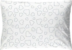 Alvi Bettwäsche Standard Hearts White, 100 X 135 + 40 X 60 Cm -Babyprodukte alvi bettwasche standard hearts white 100 x 135 40 x 60 cm 2