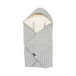 Alvi Einschlagdecke Für Babyschale In Silber