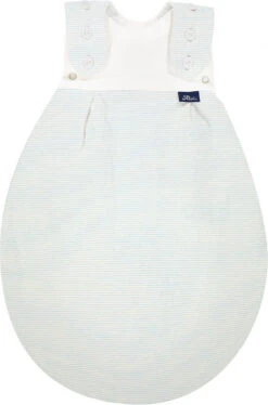 Alvi Frühchenschlafsack Außensack SuperSoft - TOG 2,5 - Bleu Stripes, 44/56