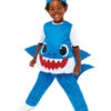 AMSCAN 3tlg. Kostüm "Baby Shark" In Blau