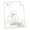 Babydecke Lieblingsmensch 75x100 Cm In Beige 2 Babydecke Lieblingsmensch 75x100 Cm In Beige -Babyprodukte baby best r babydecke lieblingsmensch 75x100 cm in beige