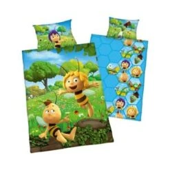 Renforcé Wende-Bettwäsche 40x60 / 100x135 Cm In Mehrfarbig