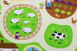 Spielmatte "Busy Farm" In Bunt - (L) 210 X (B) 140 Cm X (H) 13 Mm -Babyprodukte baby care spielmatte busy farm in bunt l 210 x b 140 cm x h 13 mm 5