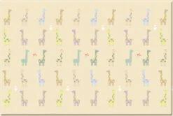 Spielmatte "Giraffe In Love" In Bunt - (L) 185 X (B) 125 Cm X (H) 12 Mm -Babyprodukte baby care spielmatte giraffe in love in bunt l 185 x b 125 cm x h 12 mm 1