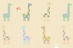 Spielmatte "Giraffe In Love" In Bunt - (L) 185 X (B) 125 Cm X (H) 12 Mm -Babyprodukte baby care spielmatte giraffe in love in bunt l 185 x b 125 cm x h 12 mm 3