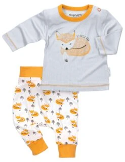 2tlg Set Shirt + Hose Little Fox In Bunt