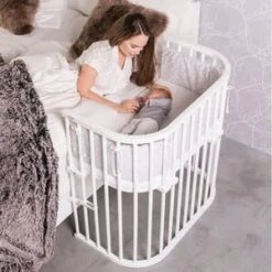 Beistellbett Boxspring 89x51 Cm In Weiß -Babyprodukte babybay beistellbett boxspring 89x51 cm in weiss 2
