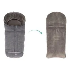 Daunen-Fußsack Tromso Für Kinderwagen In Grau 15 Daunen-Fußsack Tromso Für Kinderwagen In Grau -Babyprodukte babycab daunen fusssack tromso fur kinderwagen in grau 3