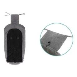 Daunen-Fußsack Tromso Für Kinderwagen In Grau 17 Daunen-Fußsack Tromso Für Kinderwagen In Grau -Babyprodukte babycab daunen fusssack tromso fur kinderwagen in grau 5