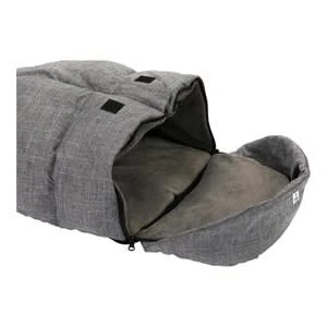 Daunen-Fußsack Tromso Für Kinderwagen In Grau 10 Daunen-Fußsack Tromso Für Kinderwagen In Grau – Bild 8