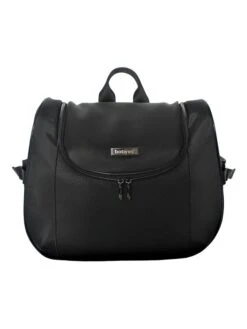 Wickeltasche "Julia" In Schwarz - (B)38 X (H)32 X (T)15 Cm
