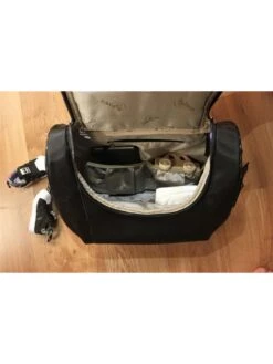 Wickeltasche "Julia" In Schwarz - (B)38 X (H)32 X (T)15 Cm -Babyprodukte babygo wickeltasche julia in schwarz b 38 x h 32 x t 15 cm 3