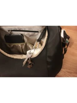 Wickeltasche "Julia" In Schwarz - (B)38 X (H)32 X (T)15 Cm -Babyprodukte babygo wickeltasche julia in schwarz b 38 x h 32 x t 15 cm 4