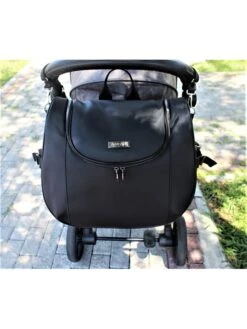 Wickeltasche "Julia" In Schwarz - (B)38 X (H)32 X (T)15 Cm -Babyprodukte babygo wickeltasche julia in schwarz b 38 x h 32 x t 15 cm 7