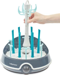 BabyMoov Elektrischer Dampfsterilisator Turbo (+), Petrol/grau/weiß -Babyprodukte babymoov elektrischer dampfsterilisator turbo petrol grau weiss 4
