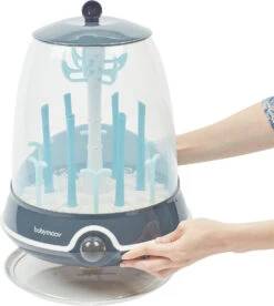 BabyMoov Elektrischer Dampfsterilisator Turbo (+), Petrol/grau/weiß -Babyprodukte babymoov elektrischer dampfsterilisator turbo petrol grau weiss 6