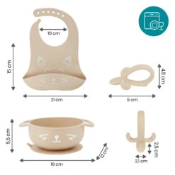 BabyMoov Esslernset Aus Silikon, FIRST'ISY, Fox, 3-tlg. 20 BabyMoov Esslernset Aus Silikon, FIRST'ISY, Fox, 3-tlg. -Babyprodukte babymoov esslernset aus silikon firstisy fox 3 tlg 8