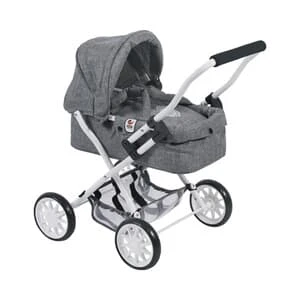 Puppenwagen Smarty In Grau 3 Puppenwagen Smarty In Grau