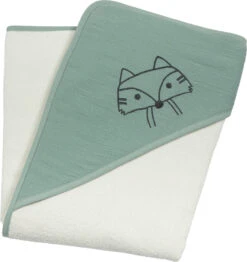 Kapuzenbadetuch, Fuchs, 90 X 90 Cm