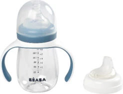 Beaba Babyflasche 2 In 1, 210 Ml, Windy Blau -Babyprodukte beaba babyflasche 2 in 1 210 ml windy blau 3
