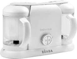 Beaba Babykostzubereiter, Babycook® Duo, Weiß/silber