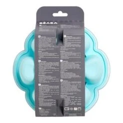 Beaba Portionsbehälter Silikon 6x150 Ml In Blau -Babyprodukte beaba portionsbehalter silikon 6x150 ml in blau 6
