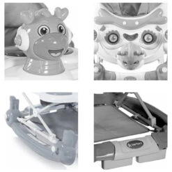 Bertoni Lauflernhilfe Bambi 3 In 1 In Grau -Babyprodukte bertoni lauflernhilfe bambi 3 in 1 in grau 2