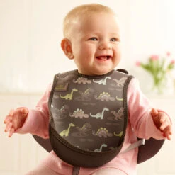 Lätzchen UltraBib Neopren-Lätzchen Dinosaurier -Babyprodukte bibetta latzchen ultrabib neopren latzchen dinosaurier 2