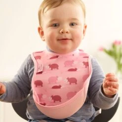 Lätzchen UltraBib Neopren-Lätzchen Nilpferde -Babyprodukte bibetta latzchen ultrabib neopren latzchen nilpferde 3