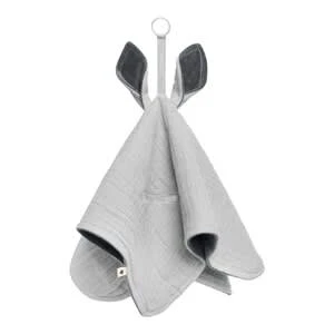 BIBS Schnuller- Und Schmusetuch In Grau 3 BIBS Schnuller- Und Schmusetuch In Grau