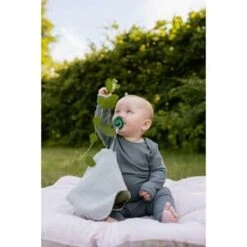 BIBS Schnuller- Und Schmusetuch In Grün -Babyprodukte bibs schnuller und schmusetuch in grun 3
