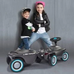 BIG Anhänger Bobby Car Neo Trailer In Grau 16 BIG Anhänger Bobby Car Neo Trailer In Grau -Babyprodukte big anhanger bobby car neo trailer in grau 5