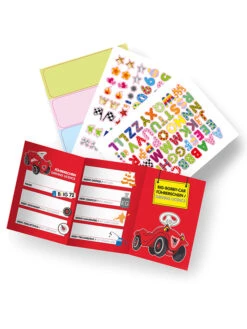 BIG Aufkleberset "Nummernschild" In Rot - Ab 12 Monaten -Babyprodukte big aufkleberset nummernschild in rot ab 12 monaten 6