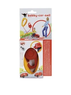 BIG Zugseil "Bobby Car" In Rot/ Gelb -Babyprodukte big zugseil bobby car in rot gelb 1