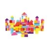 Holzbausteine-Trommel 100 Stück In Mehrfarbig -Babyprodukte bino holzbausteine trommel 100 stuck in mehrfarbig