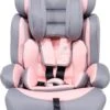 Ivo - Autositz - Klasse 1,2,3 - Geeignet Für 9-36 Kg - Mit Extra Polsterung Und 5-Punkt-Gurt – In Pink/Grau -Babyprodukte blijr ivo autositz klasse 1 2 3 geeignet fur 9 36 kg mit extra polsterung und 5 punkt gurt in pink grau