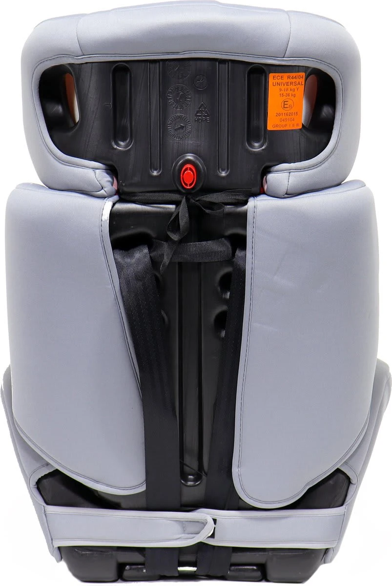 Ivo - Autositz - Klasse 1,2,3 - Geeignet Für 9-36 Kg - Mit Extra Polsterung Und 5-Punkt-Gurt – In Pink/Grau 9 Ivo - Autositz - Klasse 1,2,3 - Geeignet Für 9-36 Kg - Mit Extra Polsterung Und 5-Punkt-Gurt – In Pink/Grau – Bild 7